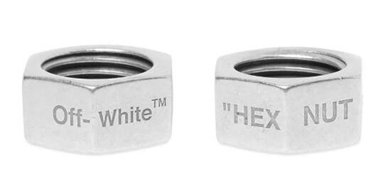 OFF-WHITE推出「HEX NUT」戒指 以六角螺丝帽为设计灵感